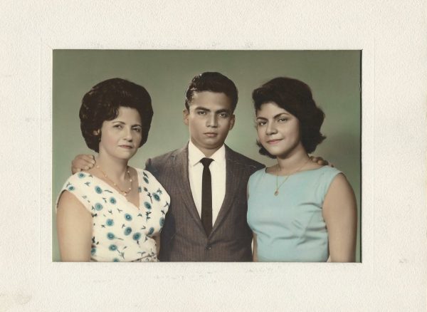 Young mother, Alejandro and Celia Young mother, Alejandro and Celia